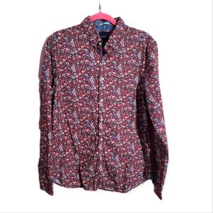 Denim & flower by Ricky Singh button-down shirt sizes M